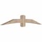 Ekena Millwork Bellingham Smooth Timber Gable Bracket, Douglas Fir, 84"W x 14"H x 5 1/2"D x 5 1/2"F, 4/12 Pitch GBW084X14X0606BEL00SDF - alternate 3